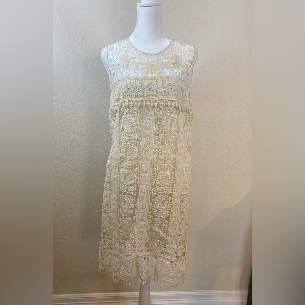 NWOT Love Stitch Crotchet Dress